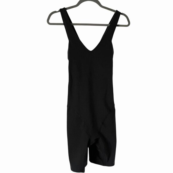 ALO Airbrush Real Onesie Black Size M Activewear Bodysuit Romper - Picture 7 of 9